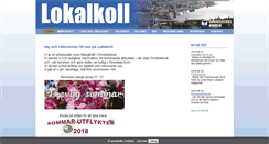 Desktop Screenshot of lokalkoll.se