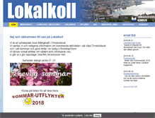 Tablet Screenshot of lokalkoll.se